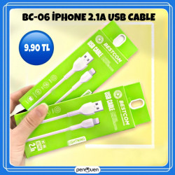 BC-06 İPHONE 2.1A USB CABLE