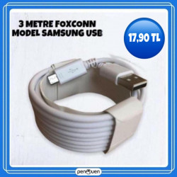3 METRE FOXCONN MODEL SAMSUNG USB