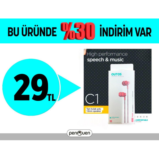 C1 COMFORTABLE STEREO HEADPHONES