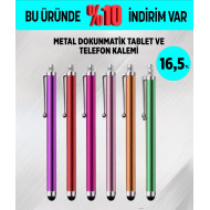METAL DOKUNMATİK TABLET VE TELEFON KALEMİ