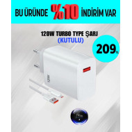 120W TURBO TYPE C ŞARJ (KUTULU)